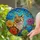 Calico Cat Stained Glass Flowers Butterflies Mosaic Art - Detailed Tiffany Style Home Decor Stained Glass Suncatcher - 2