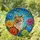 Calico Cat Stained Glass Flowers Butterflies Mosaic Art - Detailed Tiffany Style Home Decor Stained Glass Suncatcher - 1
