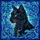 Black Cat Blue Eyes Stained Glass Floral Mosaic Art - Tiffany Style Intricate Detail Home Decor Stained Glass Suncatcher - 5