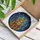 Majestic Tabby Cat Fantasy Castle Starry Night Tiffany Stained Glass Cosmic Art Stained Glass Suncatcher - 3
