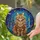 Majestic Tabby Cat Fantasy Castle Starry Night Tiffany Stained Glass Cosmic Art Stained Glass Suncatcher - 2
