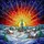 Winter Village Church Sunset Snow Hills - Tiffany Style Radiant Jewel Tone Stained Glass Art Stained Glass Suncatcher - 5