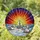 Winter Village Church Sunset Snow Hills - Tiffany Style Radiant Jewel Tone Stained Glass Art Stained Glass Suncatcher - 1