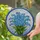 Forget-Me-Not Blue Yellow Flower Bouquet Tiffany Stained Glass Mosaic Art Translucent Jewel Tones Stained Glass Suncatcher - 2