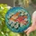 Sushi Platter Nigiri Sashimi Stained Glass Art - Tiffany Style Kitchen Decor Gift Stained Glass Suncatcher - 2