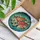 Sushi Platter Nigiri Sashimi Stained Glass Art - Tiffany Style Kitchen Decor Gift Stained Glass Suncatcher - 3