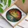 Three Mallard Ducks Flying Swimming Sunset Lake Pine Trees Stained Glass Nature Lover Gift Stained Glass Suncatcher - 3