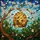 Rustic Beehive Honeycomb Bees Blossoming Tree Flowers - Jewel Tone Tiffany Glass Style Stained Glass Suncatcher - 5