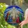 Nativity Scene Baby Jesus Mary Joseph Wise Men Radiant Starburst Christmas Holiday Gift Stained Glass Suncatcher - 2