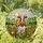Tiffany Style Stained Glass Dairy Cow Farm Scene - Meadow Flowers & Rolling Hills Sun Stained Glass Suncatcher - 1