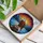 Highly Detailed Bald Eagle Stained Glass Mountain Landscape Sunrise Sunset Window Decor Stained Glass Suncatcher - 3