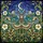 Majestic Moth Golden Crescent Moon Ornate Flowers Stained Glass Tiffany Style Art Stained Glass Suncatcher - 5