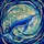 Blue Whale Ocean Waves Stained Glass Tiffany Style Art - Aquatic Life Home Decor Gift Stained Glass Suncatcher - 5