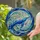 Blue Whale Ocean Waves Stained Glass Tiffany Style Art - Aquatic Life Home Decor Gift Stained Glass Suncatcher - 2