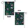 Patriotic Prickly Pear Cactus Stained Glass - America 250th Anniversary 1776-2026 Garden Flag - 4