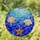 Orange Starfish Scallop Shells Detailed Ocean Waves Tiffany Style Jewel Tones Stained Glass Suncatcher - 1