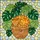 Sleeping Orange Tabby Cat Stained Glass with Monstera Leaves Plant Pot Home Decor Stained Glass Suncatcher - 5