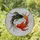 Detailed Black Red Koi Fish Yin Yang Tiffany Water Glass Stained Art Home Decor Gift Stained Glass Suncatcher - 1