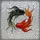 Detailed Black Red Koi Fish Yin Yang Tiffany Water Glass Stained Art Home Decor Gift Stained Glass Suncatcher - 5