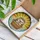 Baby Hedgehog Wicker Basket Stained Glass Art - Tiffany Style Sun Rays Mosaic Geometric Shapes Stained Glass Suncatcher - 3