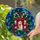 Candy Canes Gift Box Holly Berries Stained Glass Tiffany Mosaic Christmas Holiday Art Stained Glass Suncatcher - 2