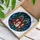 Candy Canes Gift Box Holly Berries Stained Glass Tiffany Mosaic Christmas Holiday Art Stained Glass Suncatcher - 3