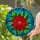 Radiant Poinsettia Tiffany Stained Glass Jewel Tone Mosaic - Christmas Holiday Decor Stained Glass Suncatcher - 2
