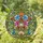 Intricate Wildflower Bouquet Stained Glass Art - Tiffany Style Floral Mosaic Jewel Tones Stained Glass Suncatcher - 1