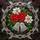 Stained Glass Poinsettia Christmas Bells Holly Berry Mosaic Jewel Tone Holiday Decor Gift Stained Glass Suncatcher - 5