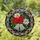 Stained Glass Poinsettia Christmas Bells Holly Berry Mosaic Jewel Tone Holiday Decor Gift Stained Glass Suncatcher - 1