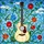 Cream Acoustic Guitar Tiffany Stained Glass - Vibrant Flower Bird Blue Sky Mosaic Art Stained Glass Suncatcher - 5