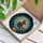 Flying Witch Full Moon Broomstick Stained Glass - Jack-O'-Lantern Bats Night Sky Stained Glass Suncatcher - 3