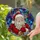 Jovial Santa Claus Stained Glass Mosaic Jewel Tone - Tiffany Christmas Holiday Decor Stained Glass Suncatcher - 2