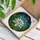 Stained Glass White Water Lily & Lily Pads - Tiffany Style Shimmering Water Pond Art Stained Glass Suncatcher - 3