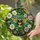 Bumblebee Stained Glass Flowers Honeycomb - Tiffany Style Nature Window Art Decor Stained Glass Suncatcher - 2
