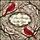Red Cardinal Birds Cherry Blossom Stained Glass - 'I Am Always With You' Comfort Remembrance Stained Glass Suncatcher - 5
