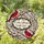 Red Cardinal Birds Cherry Blossom Stained Glass - 'I Am Always With You' Comfort Remembrance Stained Glass Suncatcher - 1