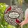 Red Cardinal Birds Cherry Blossom Stained Glass - 'I Am Always With You' Comfort Remembrance Stained Glass Suncatcher - 2