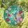 Mid-Flight Hummingbird Blossom Stained Glass Flowers Mosaic - Tiffany Style Garden Decor Gift Stained Glass Suncatcher - 1