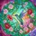 Mid-Flight Hummingbird Blossom Stained Glass Flowers Mosaic - Tiffany Style Garden Decor Gift Stained Glass Suncatcher - 5