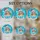 Cartoon Raccoon Santa Hat Christmas Gifts Snow Stained Glass Jewel Tones Winter Holiday Stained Glass Suncatcher - 4