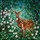 Highly Detailed Stag & Fawn Tiffany Stained Glass Forest Art - Jewel Tone Nature Gift Stained Glass Suncatcher - 5