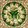 Emerald Green Shamrock Stained Glass Mosaic - Irish Luck St. Patrick's Day Irish Heritage Gift Stained Glass Suncatcher - 5