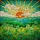 Glowing Tiffany Stained Glass Setting Sun Four-Leaf Clover Hills Intricate Mosaic Art Stained Glass Suncatcher - 5