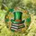 Leprechaun Top Hat Books Four-Leaf Clover Tiffany Stained Glass - St. Patrick's Day Gift Stained Glass Suncatcher - 1