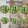 Leprechaun Top Hat Books Four-Leaf Clover Tiffany Stained Glass - St. Patrick's Day Gift Stained Glass Suncatcher - 4