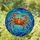 Intricate Crab Stained Glass Tiffany Art - Ocean Currents Aquatic Sea Life Decor Gift Stained Glass Suncatcher - 1
