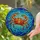 Intricate Crab Stained Glass Tiffany Art - Ocean Currents Aquatic Sea Life Decor Gift Stained Glass Suncatcher - 2