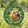 Sleeping Sloth Crescent Moon Toucan - Tropical Jungle Canopy Tiffany Style Stained Glass Suncatcher - 1