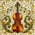 Classical Violin Musical Notes Staff Lines Foliage - Tiffany Style Golden Mosaic Panels Stained Glass Suncatcher - 5